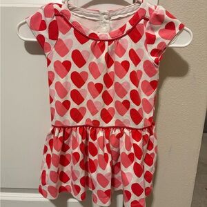 Gymboree Red and Pink Heart Dress